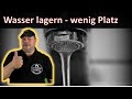 Wasser richtig lagern auch mit wenig Platz? z.B. für einen Blackout. - Waterbob 220l Test