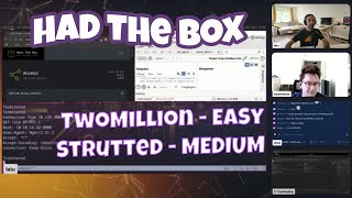 HadTheBox, TwoMillion (EASY) & Strutted (Medium) Ft. Had ๐งจ