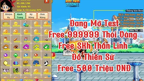 Nro Lậu Mới Nhất Nro Stone Mở Test Free 500 Triệu VNĐ Free SKH Thần Linh Dame Trung Dễ Chơi Có IOS