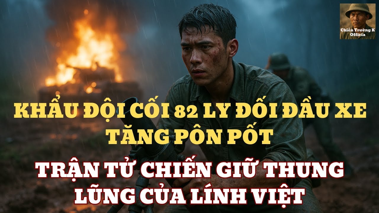 Hồi Ức KHẨU ĐỘI CỐI 82 LY - Lính VIỆT Phá Hủy Dàn XE TĂNG Tiên Phong Pôn Pốt Bằng ĐẠN CỐI Duy Nhất |