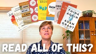 Not Every Book Must Change Your Life
Reading retention, and the implementation of reading strategies, are essential components of a successful reading habit. But theres another side to the argument: how much do we really think about them?
⏱ TIMESTAMPS:
00:00 - Intro
00:28 - Implementation and Retention Takes Way More Effort Than Reading
02:01 - Why Unimplemented Books Still Have Value
📖BUILDING A READING HABIT (BHR) COURSE: https://www.aidanhelfant.com/building-a-reading-habit-brh/
MY FAVORITE THINGS:
📚How I choose what books to read next (Blinkist): https://blinkist.o6eiov.net/5bMEvo
💡How I remember what I read (Readwise): https://readwise.io/aidanhelfant/
🗞️How I take notes on articles: (Instapaper): https://bit.ly/3AEzfXv
🎧How I listen to books (Audible Plus): https://amzn.to/3CQ0Wi9
🚀How I organize my content creation in Notion: https://gumroad.com/a/70722675/XfxcEw
💻My Standing Laptop Desk: https://amzn.to/35DN277
JOIN THE JOURNEY:
✉️Subscribe to my Email Newsletter: http://eepurl.com/hEj5Q9
🌎Check out my Blogging Website: https://www.aidanhelfant.com/
🐦Check out my Twitter: https://twitter.com/AidanHelfant
PS: Some of the links shown above are Affiliate Links and I do receive a commission for purchases 🤪 Not Every Book Must Change Your Life