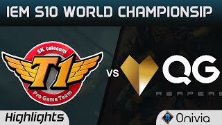 SKT vs QG Highlights  IEM 10 Katowice World Championship Group B SK Telecom vs Qiao Gu