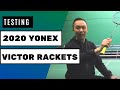 ?  Yonex Astrox 100 ZX & ZZ, Victor Auraspeed 98K, DriveX 9X Badminton Racket Testing 2020 ?