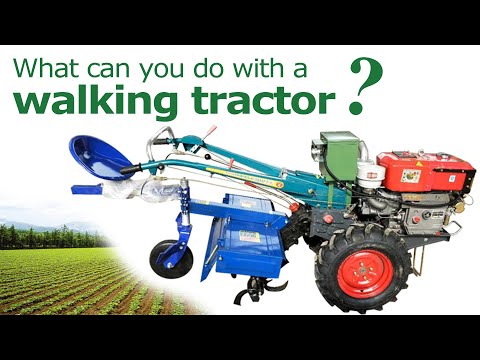 Video: Attachment for walk-behind tractor: varieties and functions