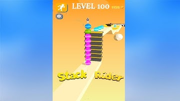 Stack Rider - Max Level Gameplay Android, iOS Walkthrough