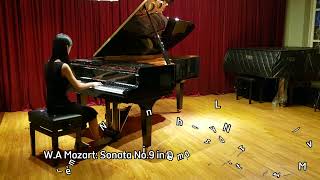 Nguyễn Lê Mai Nhi plays Bach French Suite No.2, BWV 813 (I, II) & Mozart Sonata No.9, K.311 (1st)