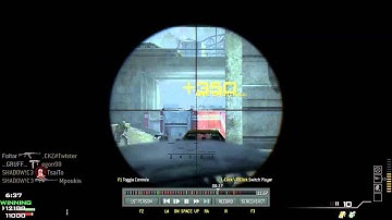 My first triple kill with sniper (MW3)