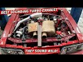 Which Muffler Sounds Best On Your Turbo V8 Street Car? Testing 4 Options