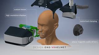 Oxo Helmet Exploded View