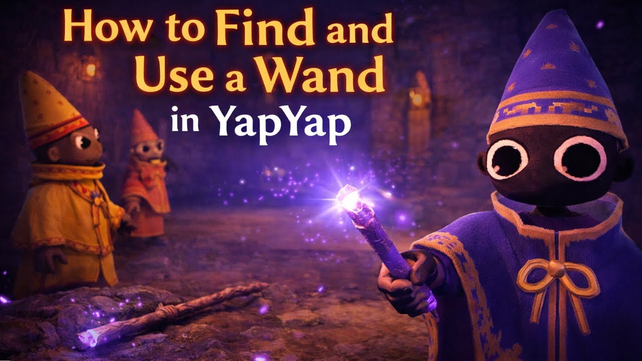 How to Find and Use a Wand in YapYap (Beginner Guide) - YouTube