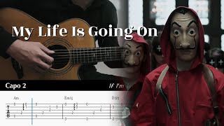 My Life Is Going On - Money Heist Fingerstyle Guitar