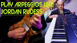 The Jordan Rudess Rippling Technique on Guitar