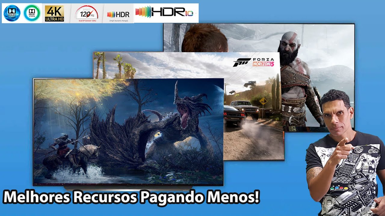 Jogando com o PS5 em TVs 4K - Meio Bit