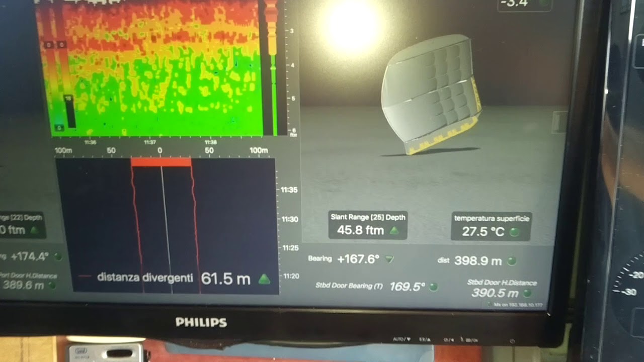 MARPORT "gamberi rossi in Sicilia" incredibile pesca con sensori a rete!