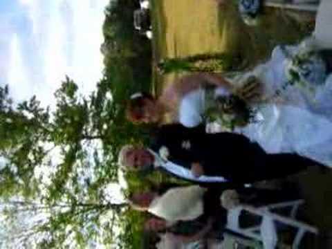 Wedding- Father and Bride Walk Down Aisle
