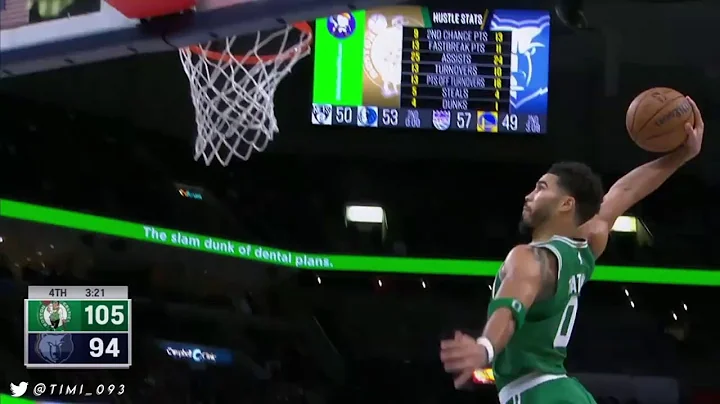Jayson Tatum Highlights vs Memphis Grizzlies (39 p...