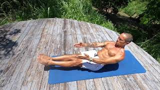 Yoga Sun Salutation with surf coach Kahea Hart