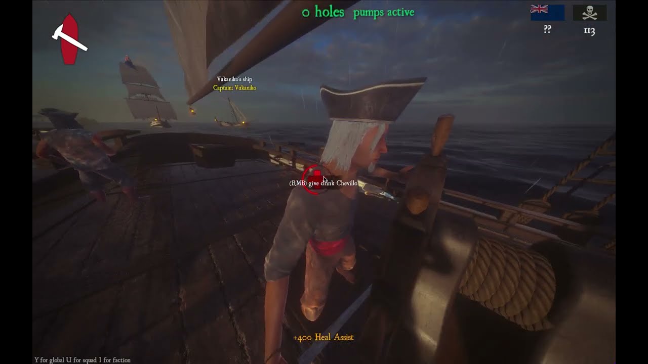 Blackwake Ship Broadsides Are so Cinematic (Finally got it to run without lag)