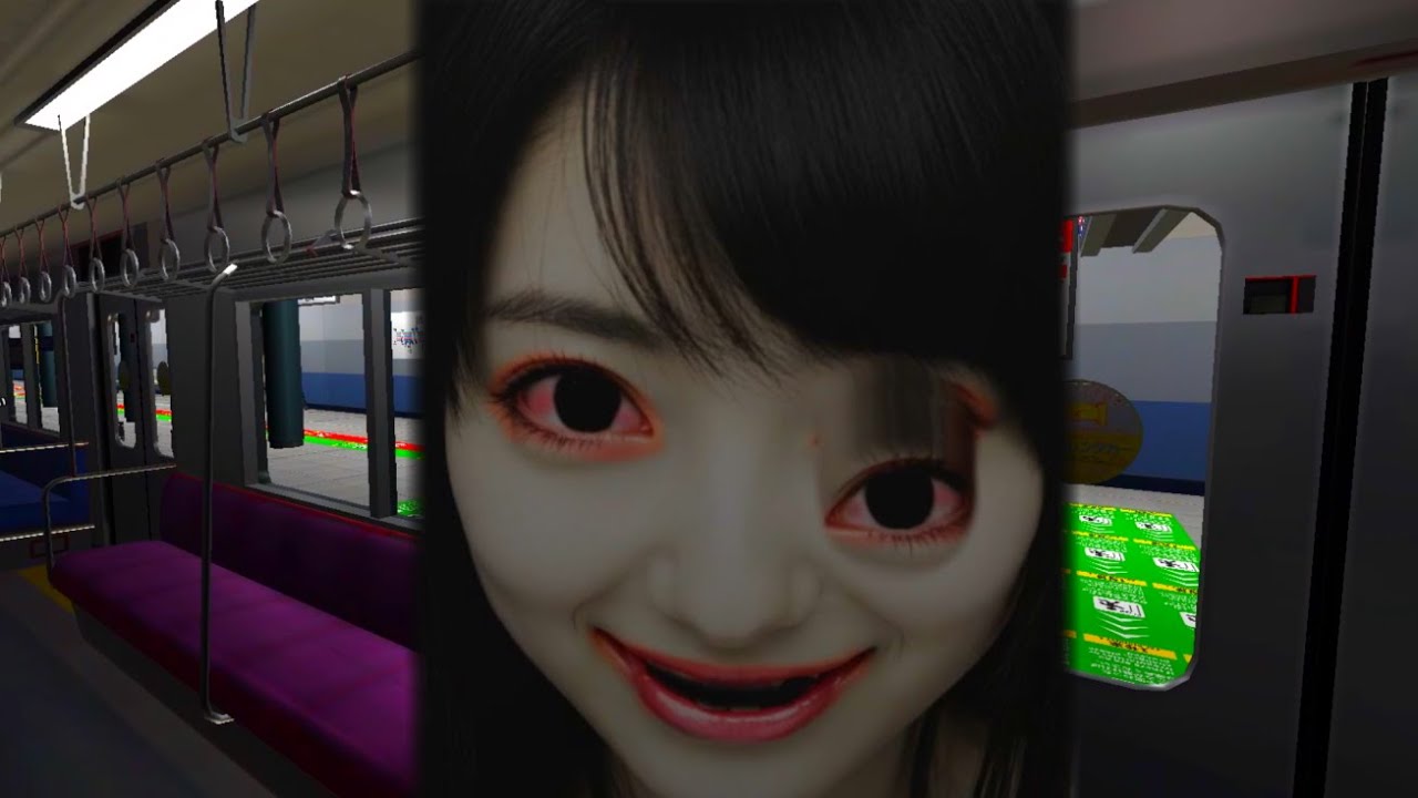 怖すぎる顔面から逃げながら『電車を脱出する』ホラーゲーム。【4番線】