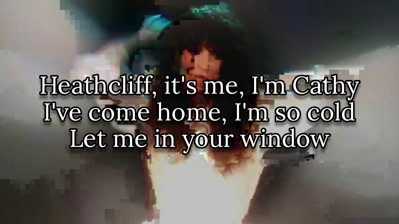 Kate Bush Wuthering Heights (Lyrics) YouTube