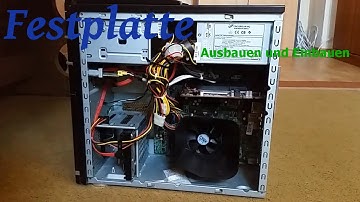 Die Festplatte am Computer ausbauen und einbauen [German/HD] | Guang Dai