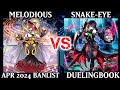 Melodious vs snakeeye  high rated  dueling book