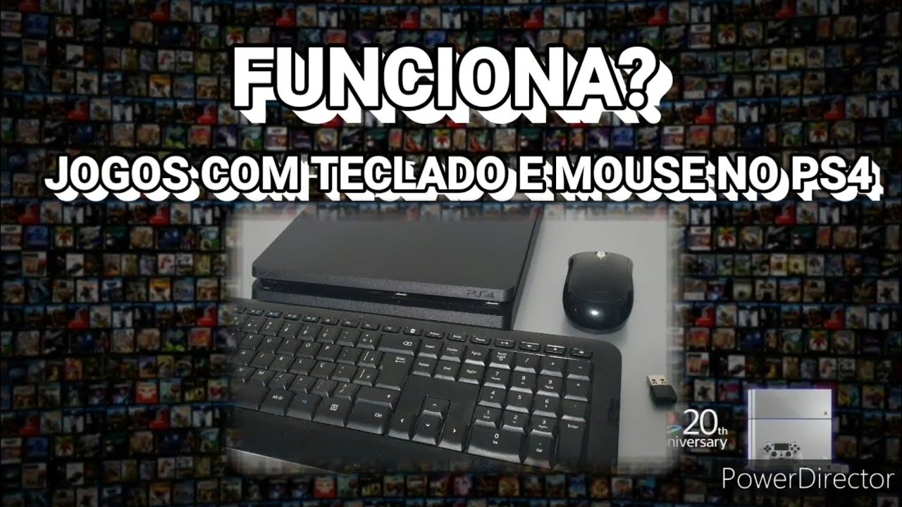 Jogos com Teclado e mouse no PS4! Testei mais de 30 jogos! Saiba qual ...