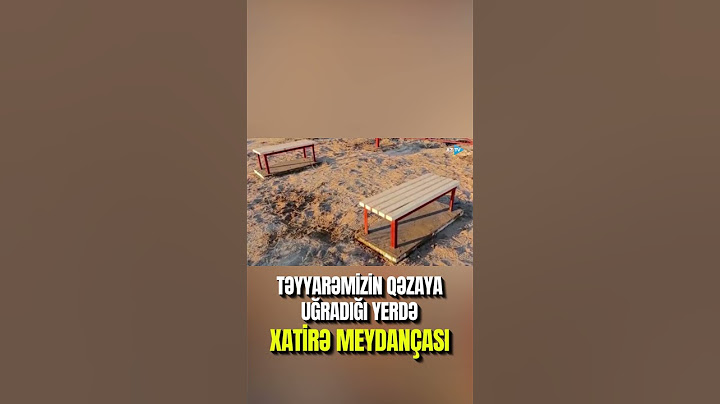 Təyyarəmizin qəzaya uğradığı yerdə xatirə meydançası yaradıldı