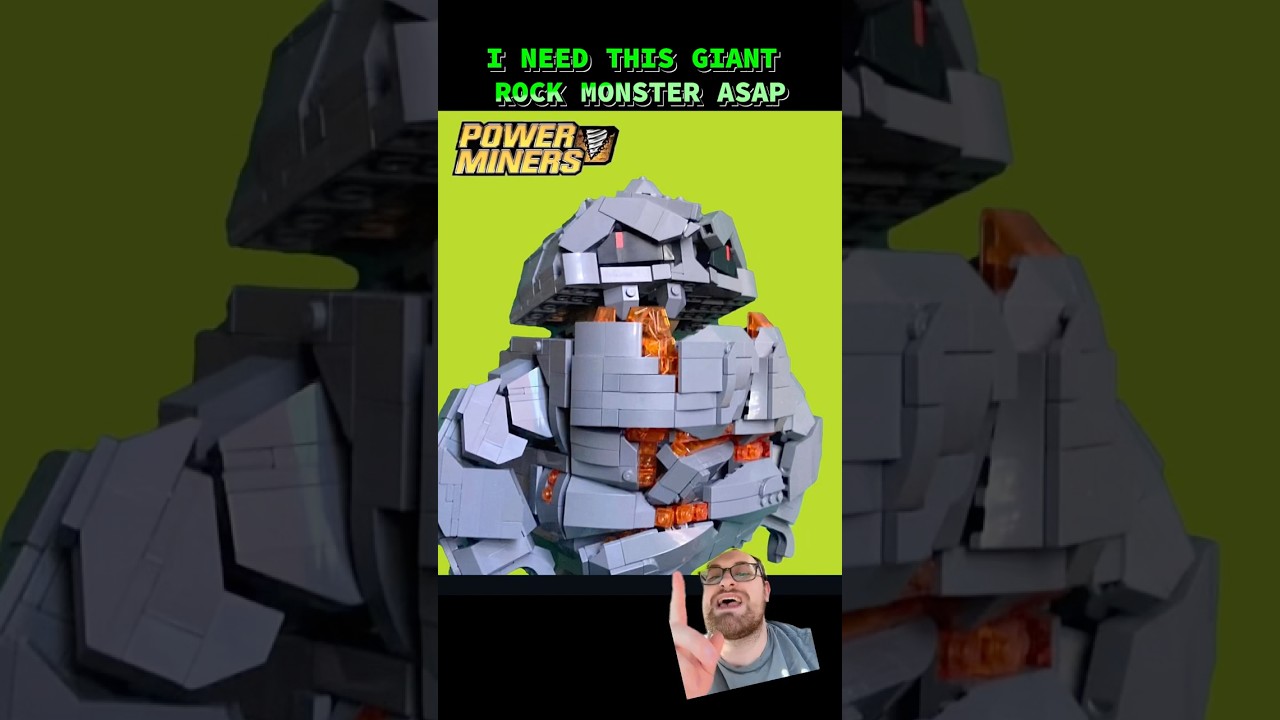 Этот ОГРОМНЫЙ LEGO Rock Monster просто ВЕЛИКОЛЕПЕН! 