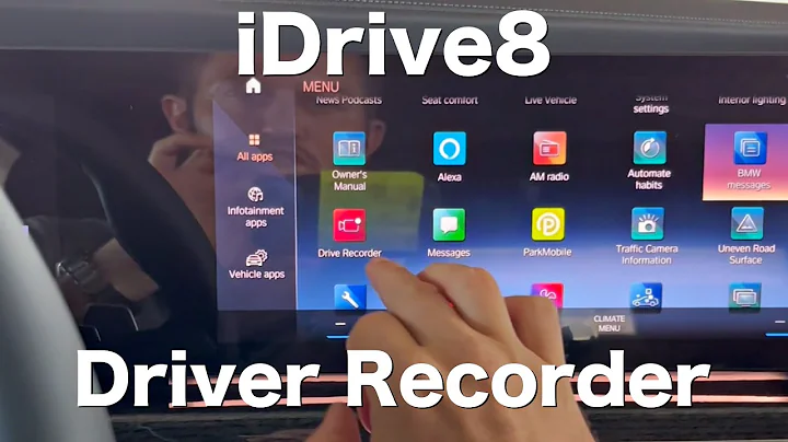 How To Use BMW iDrive 8 Recorder