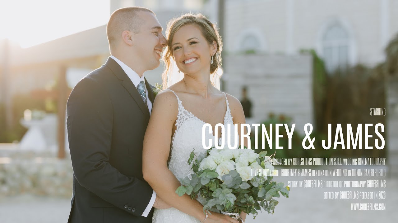 Kukua Beach Club Punta Cana Wedding Teaser Courtney + James