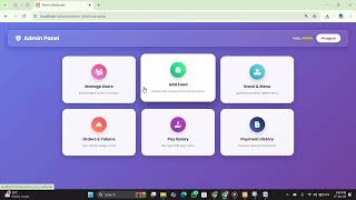 Project [Canteen Management System]
