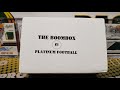 February 2021 The Original Boombox Platinum Football Unboxing!