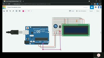 Simulasi Sistem Pendeteksi Suhu Menggunakan Tinkercad
