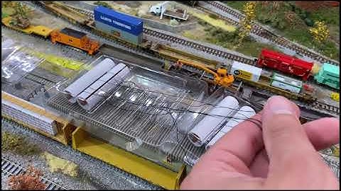 N Scale Woodland Scenics Utility Pole System Review