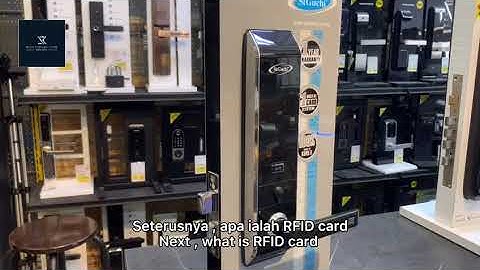 St Guchi SGDL 809L/809L MB digital lock out off battery JumpStart & what is a RFID card