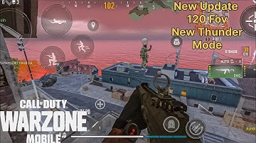 Warzone Mobile Latest Update 120 Fov New High Voltage Map Gameplay ⚡