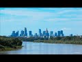 Warszawa / Warsaw Skyline & Varso Tower z Mostu Siekierkowskiego / view from Siekierkowski Bridge