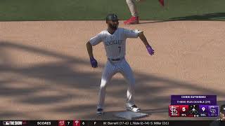 2030 Day 168 | Rockies | C Gutierrez 3-Run Double