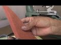 How To Skive Leather - Part 3  Leather upholstery