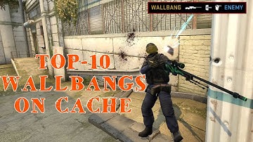Wallbangs de_Cache | Прострелы кеш CS:GO (2020)