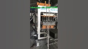 QT6-15 big full automatic hydraulic block production line in Ghana site for cement products business