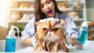 How to bathe a persian cat | Persian cat bathing | at home by IG Pets belgaum 1,424 views 5 months ago 23 minutes