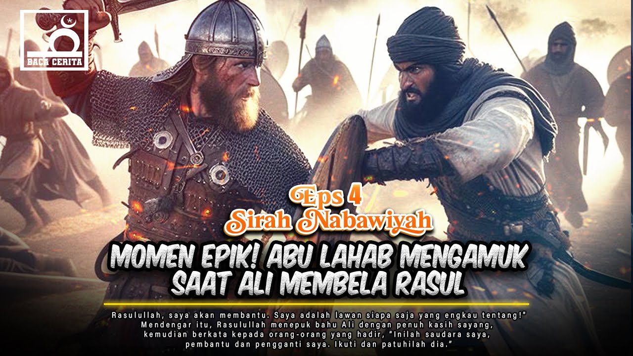 Sirah Nabawiyah Eps 4 - Jawaban Allah Atas Kutukan Abu Lahab Kepada Rasulullah