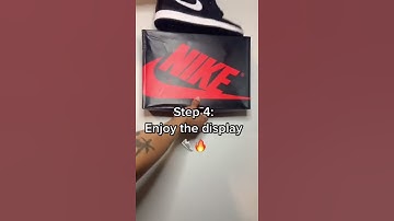 🔥How to hang sneaker box on wall 👟