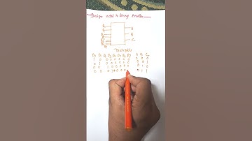 Octal to Binary Encoder in Digital Electronics | Step-by-Step Explanation | #shorts #computerscience