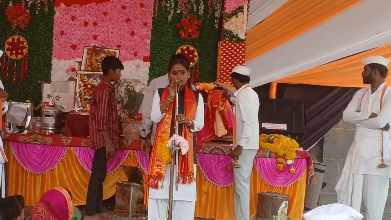 ह.भ.प.कु.सानिकाताई देविदास पवळे उमरेकर याचे सुंदर हरी किर्तन 7768937152 #kirtan #sanikataipawale 