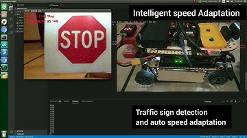 Intelligent Speed Adaptation | Nvidia Jetson TX2 and Arduino | ADAS | Traffic Sign Recognition