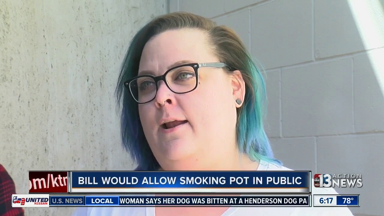 Bill would allow pot smoking in public