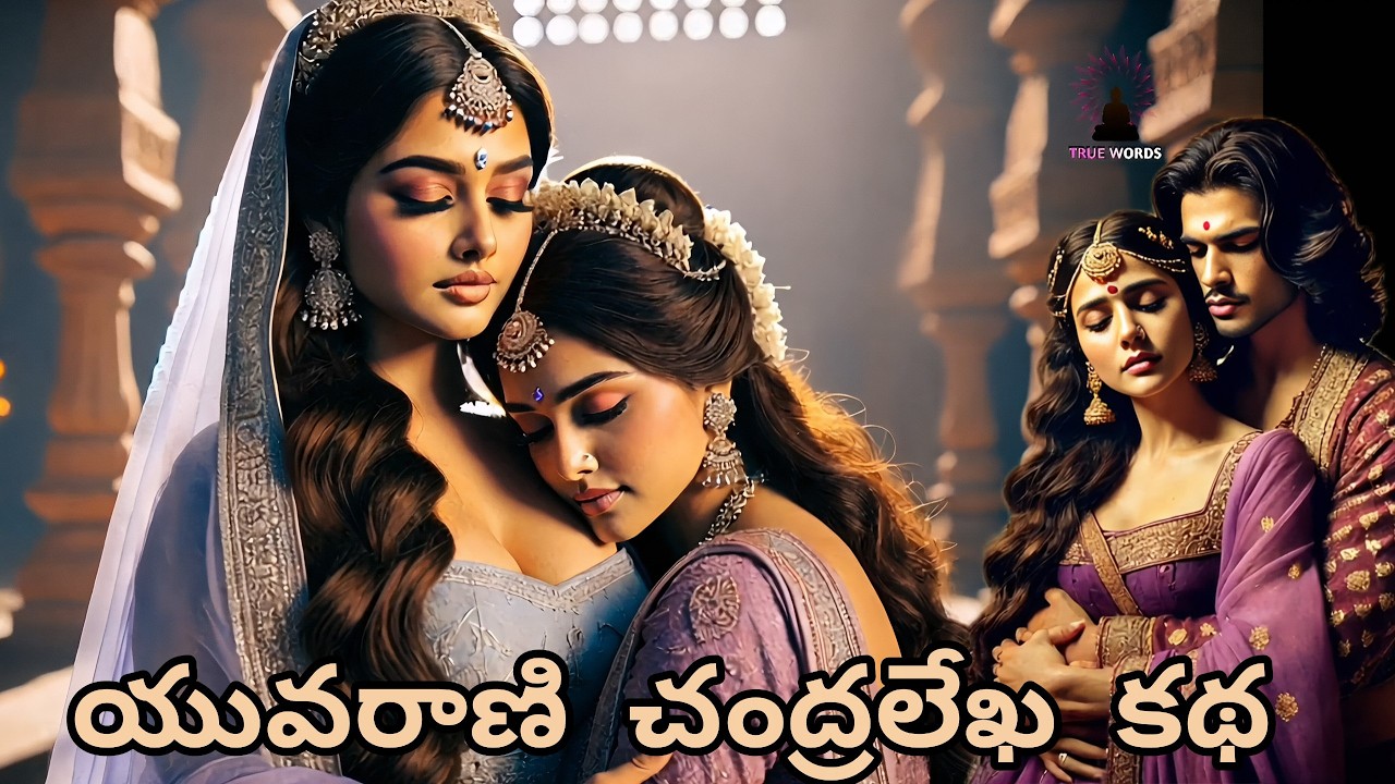 👑 రాకుమారి చంద్రలేఖ కథ | Telugu Love & Sacrifice Story | True Words Telugu